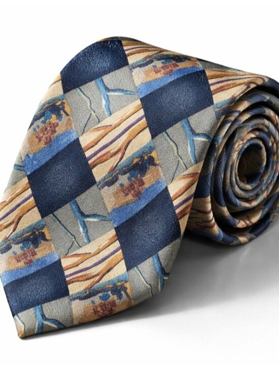 J. Garcia Other - J. Garcia Silk Tie California Mission Collection Nine Stonehenge USA Vintage